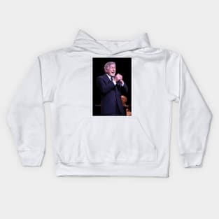 Tony Bennett Photograph Kids Hoodie